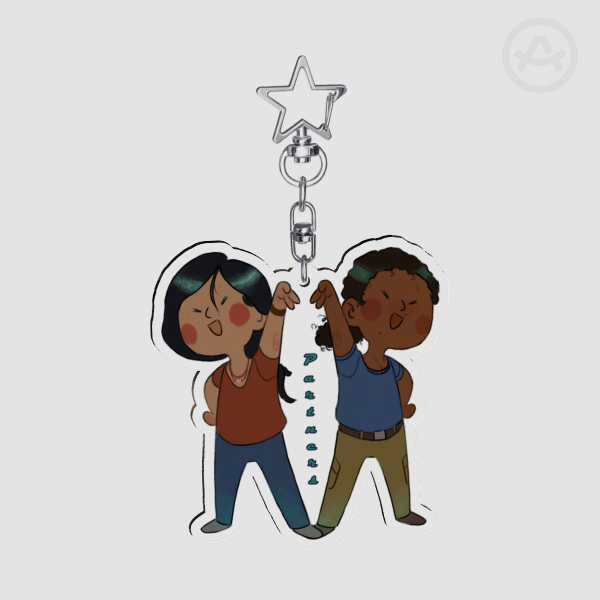 Chloe & Nadine partners Keychains