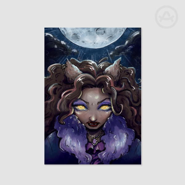 Clawdeen A5 Print