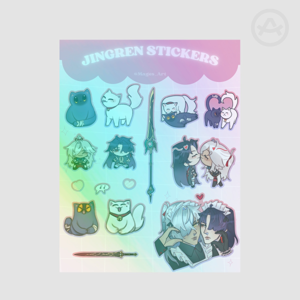 Jingren Stickers