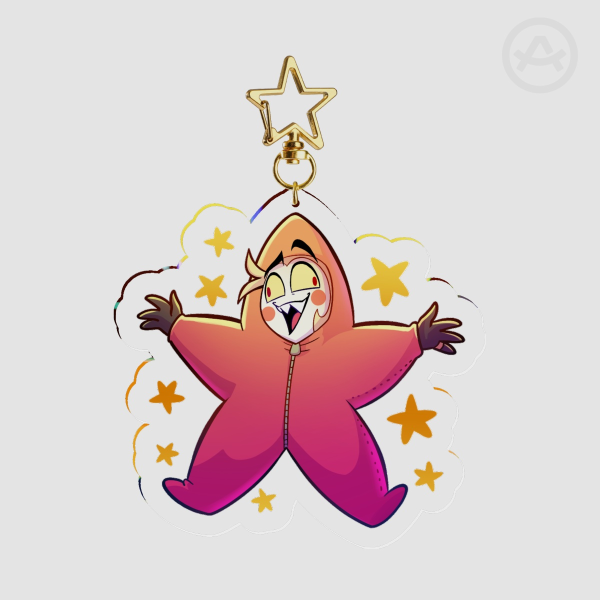 Starsuit Lucifer - Clear Acrylic Keychain