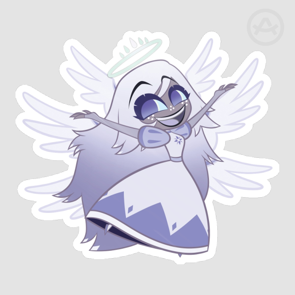 Hazbin Hotel - Emily Regular Colored Edge Die Cut Sticker