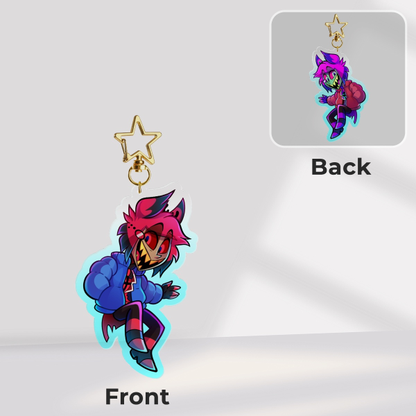 Winter Alastor - Clear Acrylic Keychain