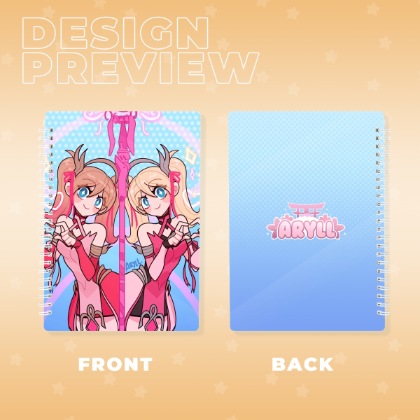 Pink Notebook (A5) (Overwatch 2)