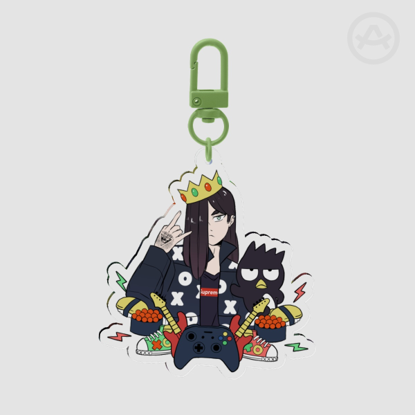 Llavero SlamxSanrio [Eliud🎸Badtz-Maru]