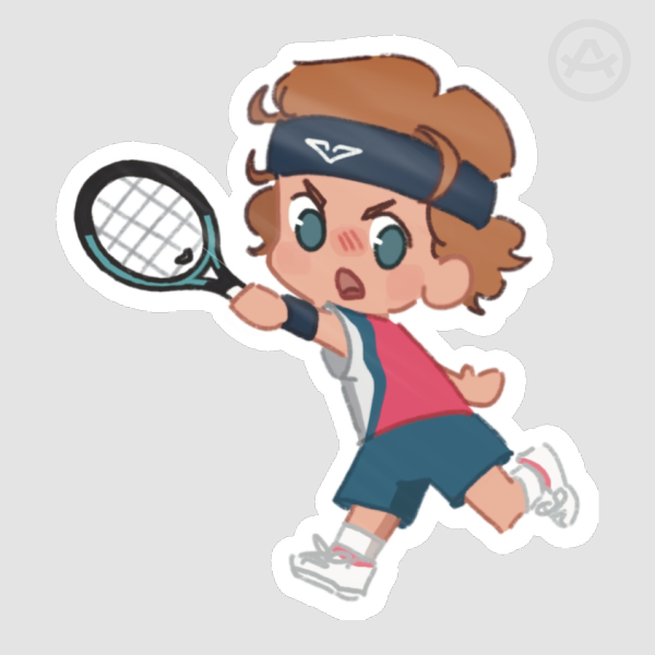 Andrey Rublev Sticker