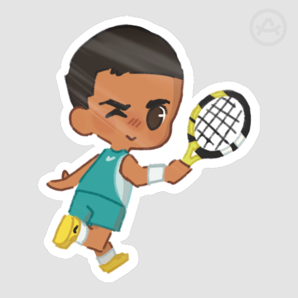 Carlos Alcaraz Sticker