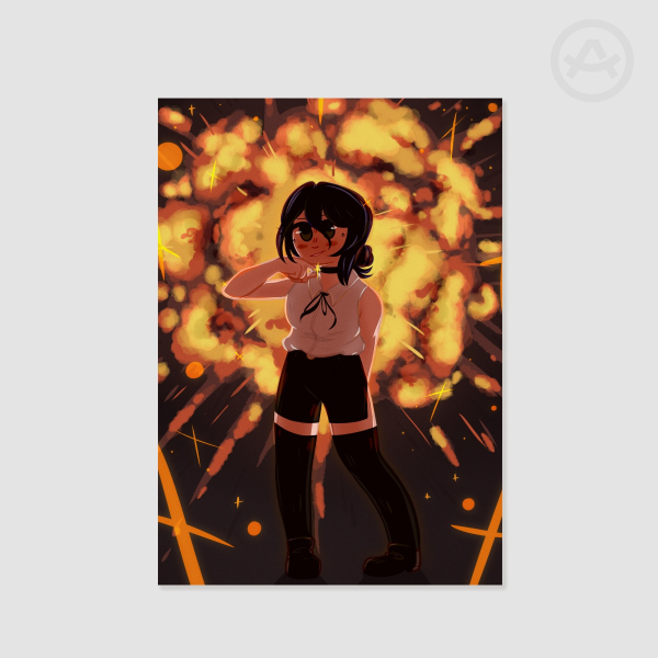 Reze Explodes | 210mm x 148mm