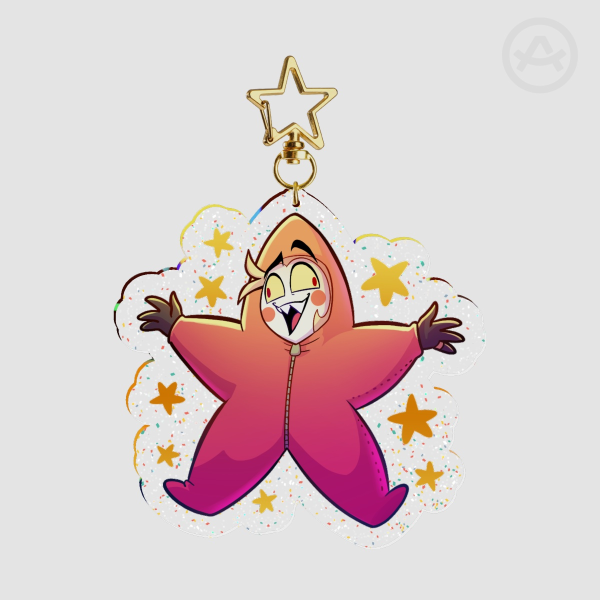 Starsuit Lucifer - Glitter Acrylic Keychain