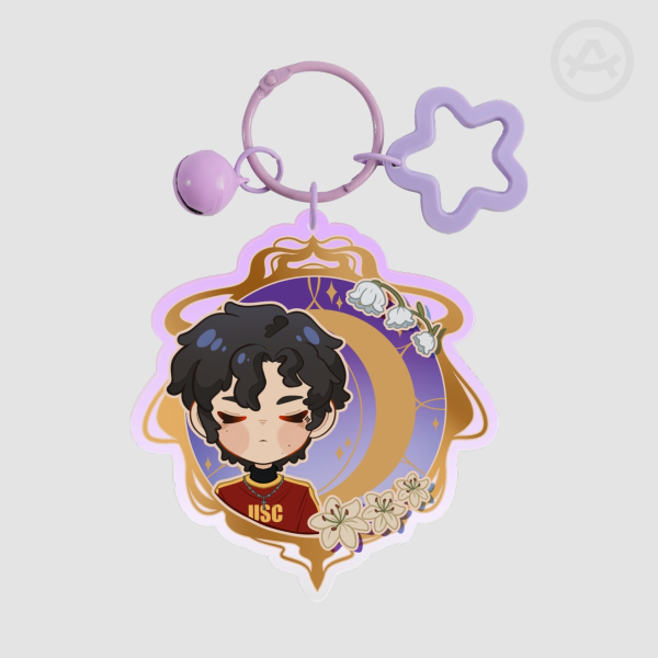 AFTG - Jean Moreau colored edge acrylic keychain