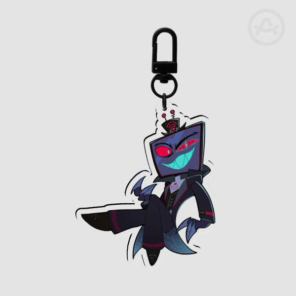 Vox Double-Side Clear Acrylic Keychain