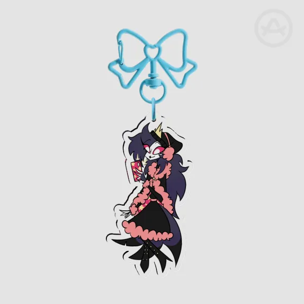 Octavia Snowball Fight Collaboration Keychain
