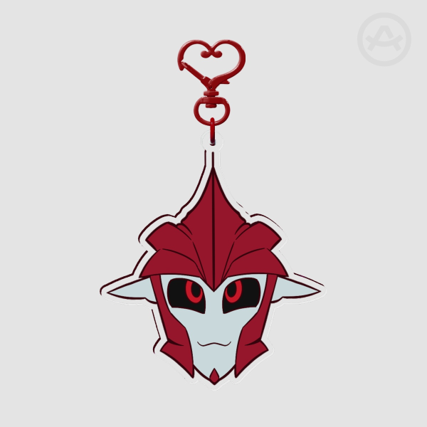 Knockout Clear Acrylic Keychains