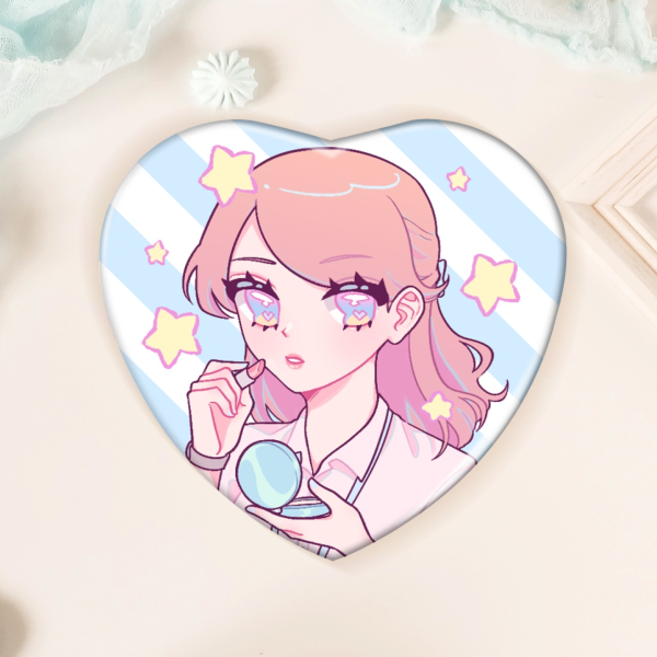 Marie (OC) Heart Badges