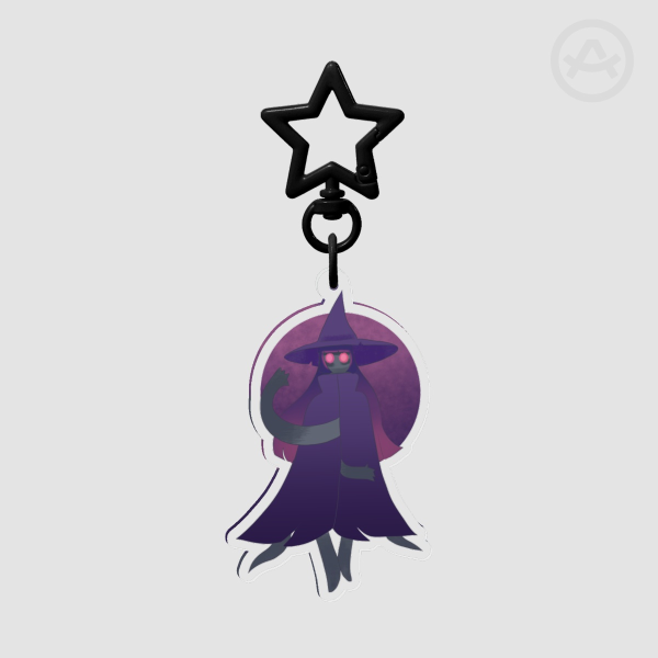 Abyssal Witch Acrylic Keychain