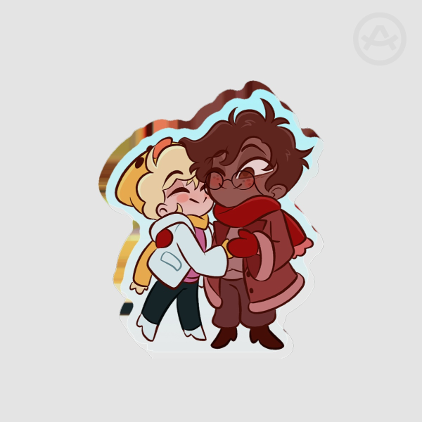 Radioapple Thick Acrylic Winter Standee (Human Au)