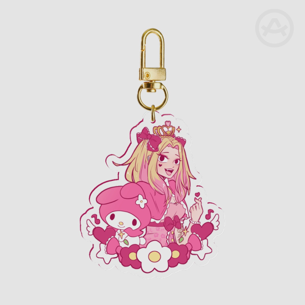 Llavero SlamxSanrio [Jeanny🌸MyMelody]