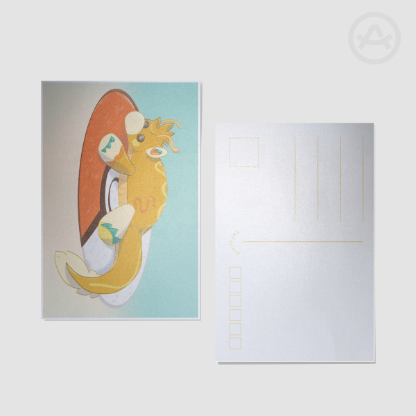 Pokefusion OC Postcard