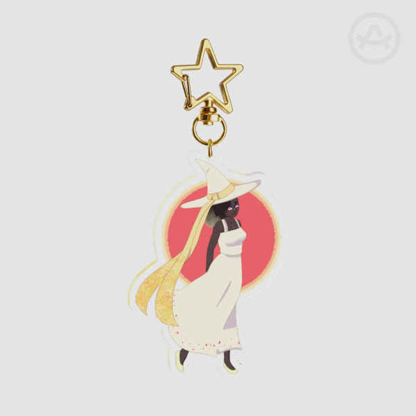 Solar Witch Acrylic Keychain