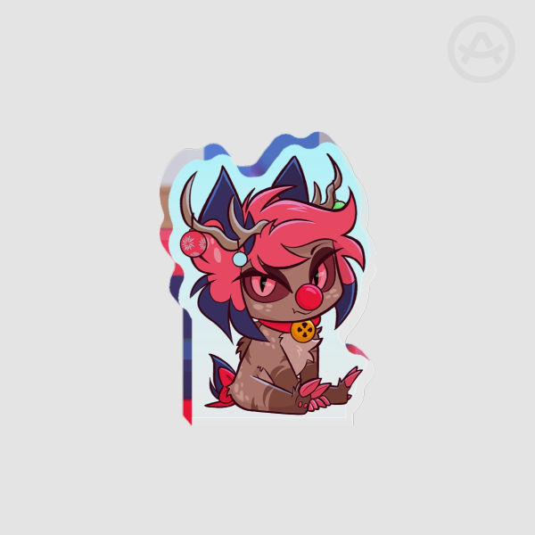 Christmas Deer Alastor Block