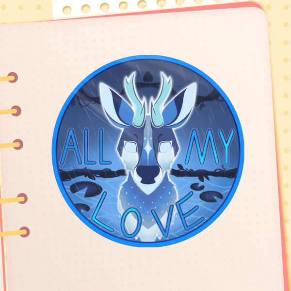 All My Love (Foil Sticker)