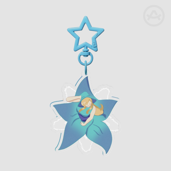 Stellar Witch Acrylic Keychain