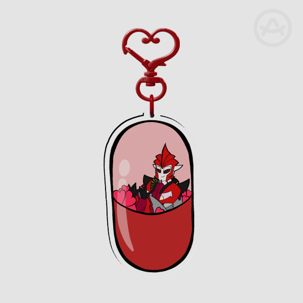 Knockout pill Acrylic Keychains