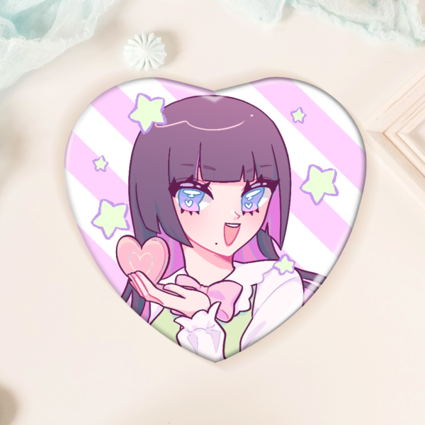 Chouko (OC) Heart Badges