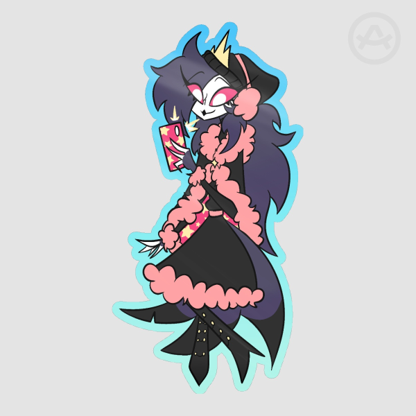 Octavia Snowball Fight Collaboration Sticker