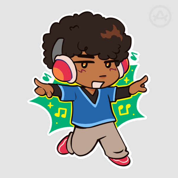 Walter Macharia Sticker (Soft Touch)