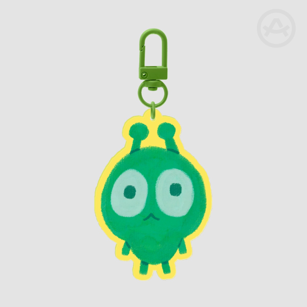Big Eye Alien Keychain