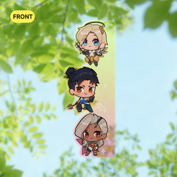 Mercy Wuyang and Lifeweaver Bookmark (Overwatch 2)