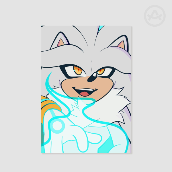 Silver the Hedgehog 11.7"x16.5" Poster