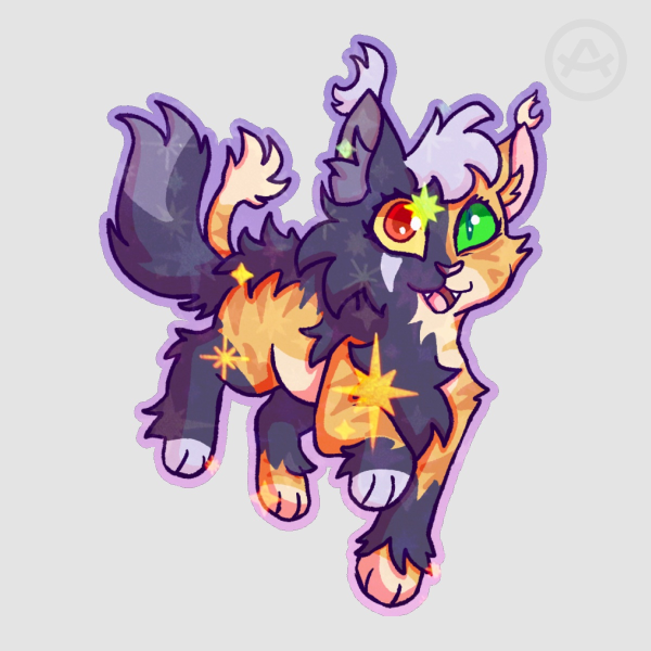 Moonpaw Sticker