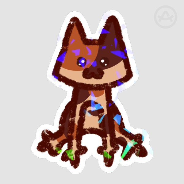 Skrimblo Sit Sticker