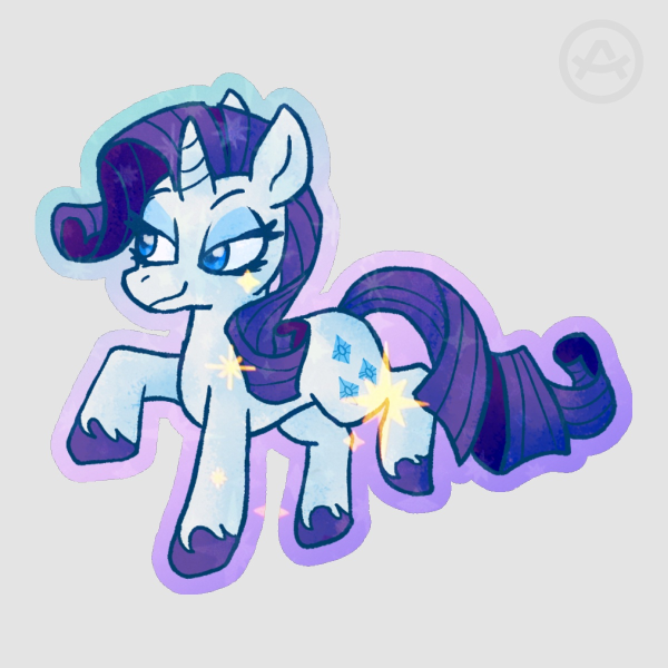 Rarity Sticker