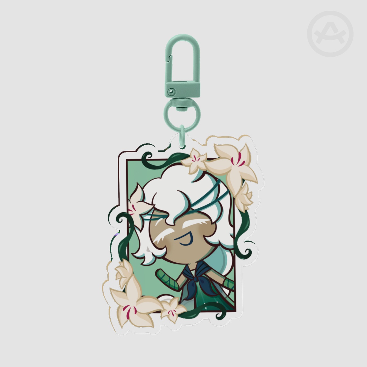 Cookie Run] White Lily Cookie Keychain by LeviRoyale - ACGGOODS