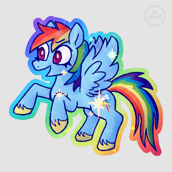 Rainbow Dash Sticker