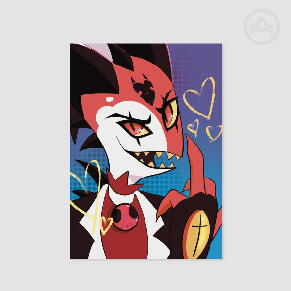 Blitzo 8.27"x11.69" Print