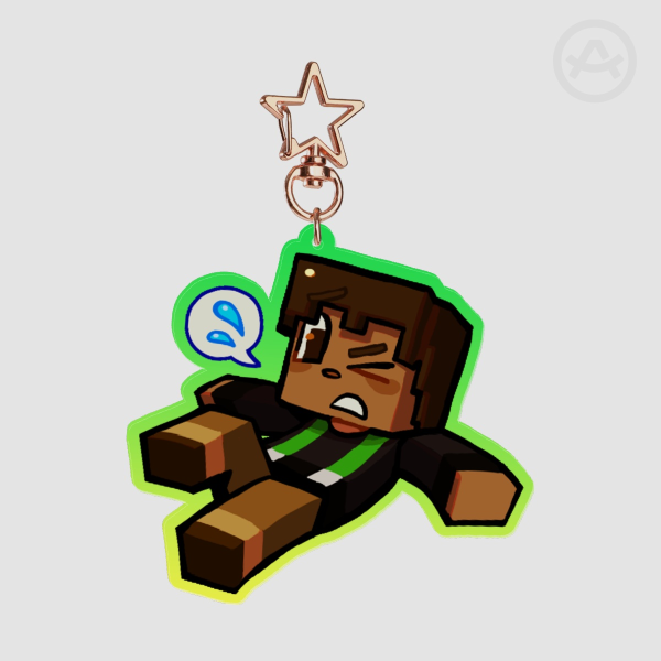 MCSM Green Suspenders Jesse Keychain