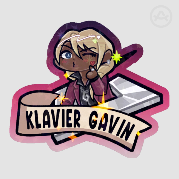 Klavier Gavin ACE ATTORNEY Sticker