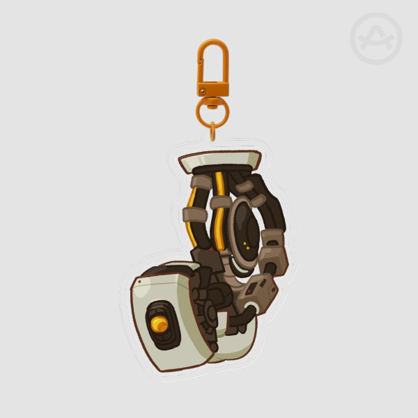 Glad0s Acrylic Keychain
