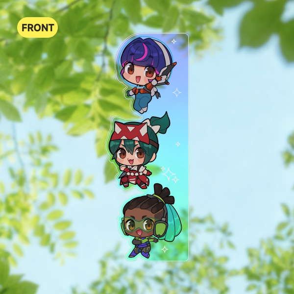 Juno Kiriko and Lucio Bookmark (Overwatch 2)