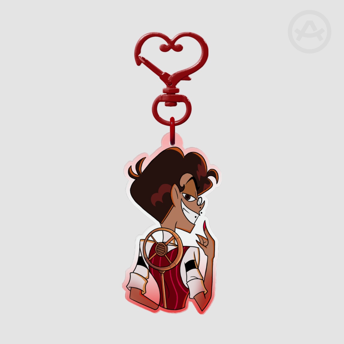 Human Alastor Keychain 