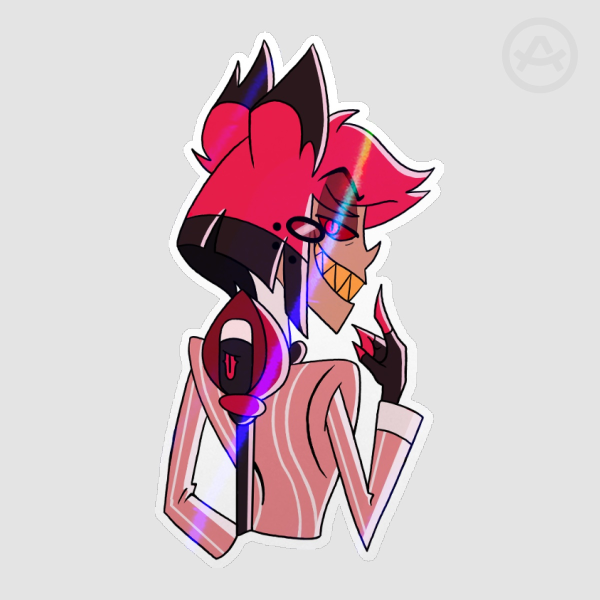 Special Pink Alastor Sticker "Normal Version"