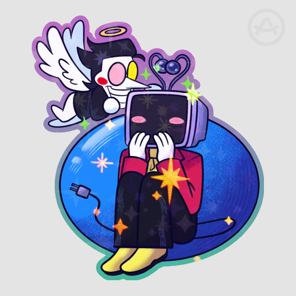 Spamtenna sticker