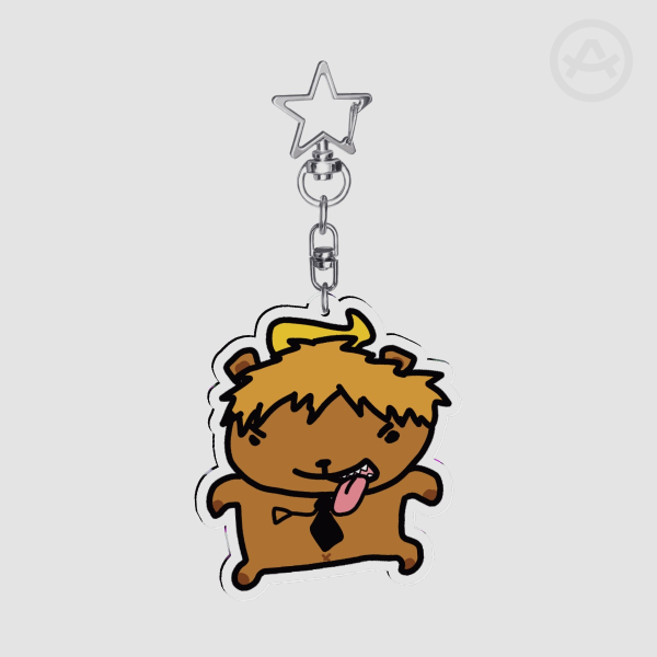 Capy Denji - Chainsaw man keychain