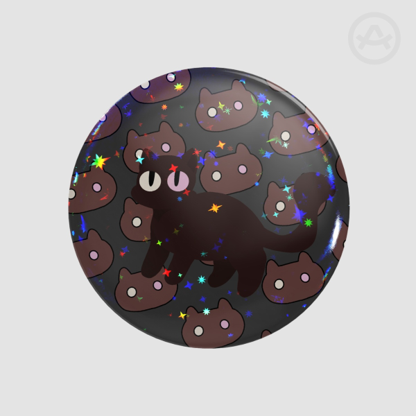 Dark Cookie Cat Pin (Steven Universe)