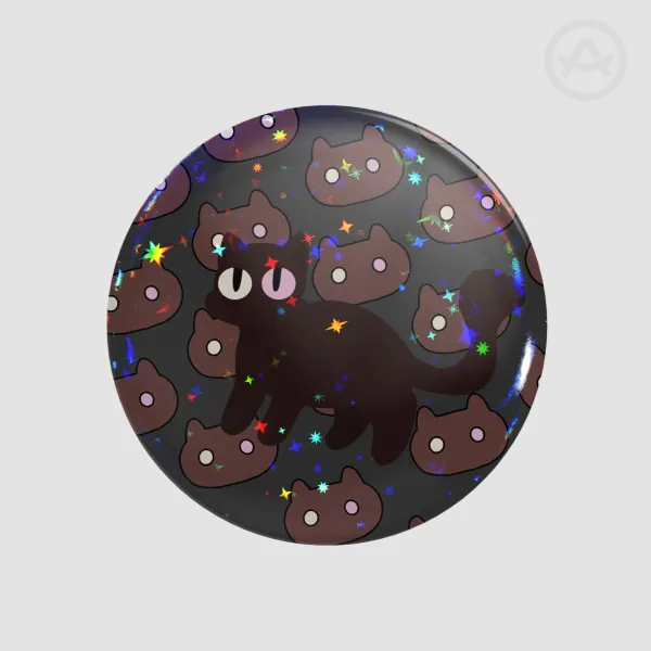 Dark Cookie Cat Pin (Steven Universe)