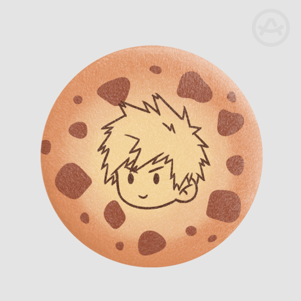 BAKUGO COOKIE (my hero academia) Plush Badge
