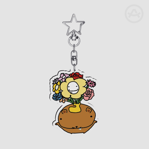 Have some flowers! Capy